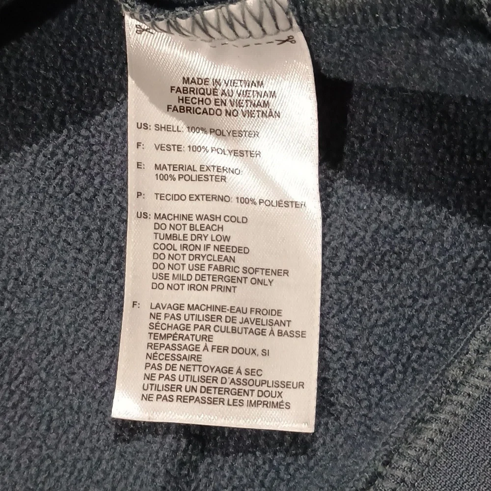 Adidas Men's Steel Blue Gray Hoodie